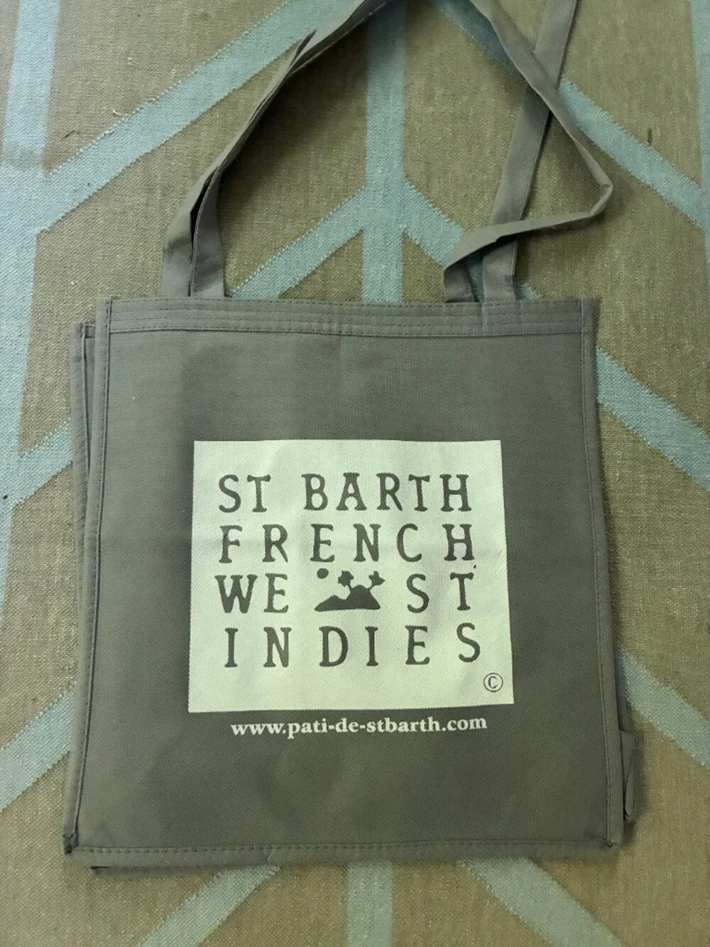 4 Pati de St. Barth St Barth French West Indies Shopping Tote Bags